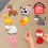 Set de cusut și creații pentru copii, model C, model de animale de pluș din fetru 7