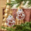 12pcs Brown Plastic Macaron Christmas Ball Ornaments 4
