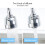 Kitchen Faucet Head 360 Rotatable Replacement 5