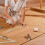 Quiltesett for voksne med stoffpose, blyant, klips, 3