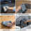 Kitchen Cleaning Cloths Polyester Thick Absorbent Reusable 3