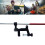 Fishfinder rack stand adjustable transducer bracket 1 piece 2