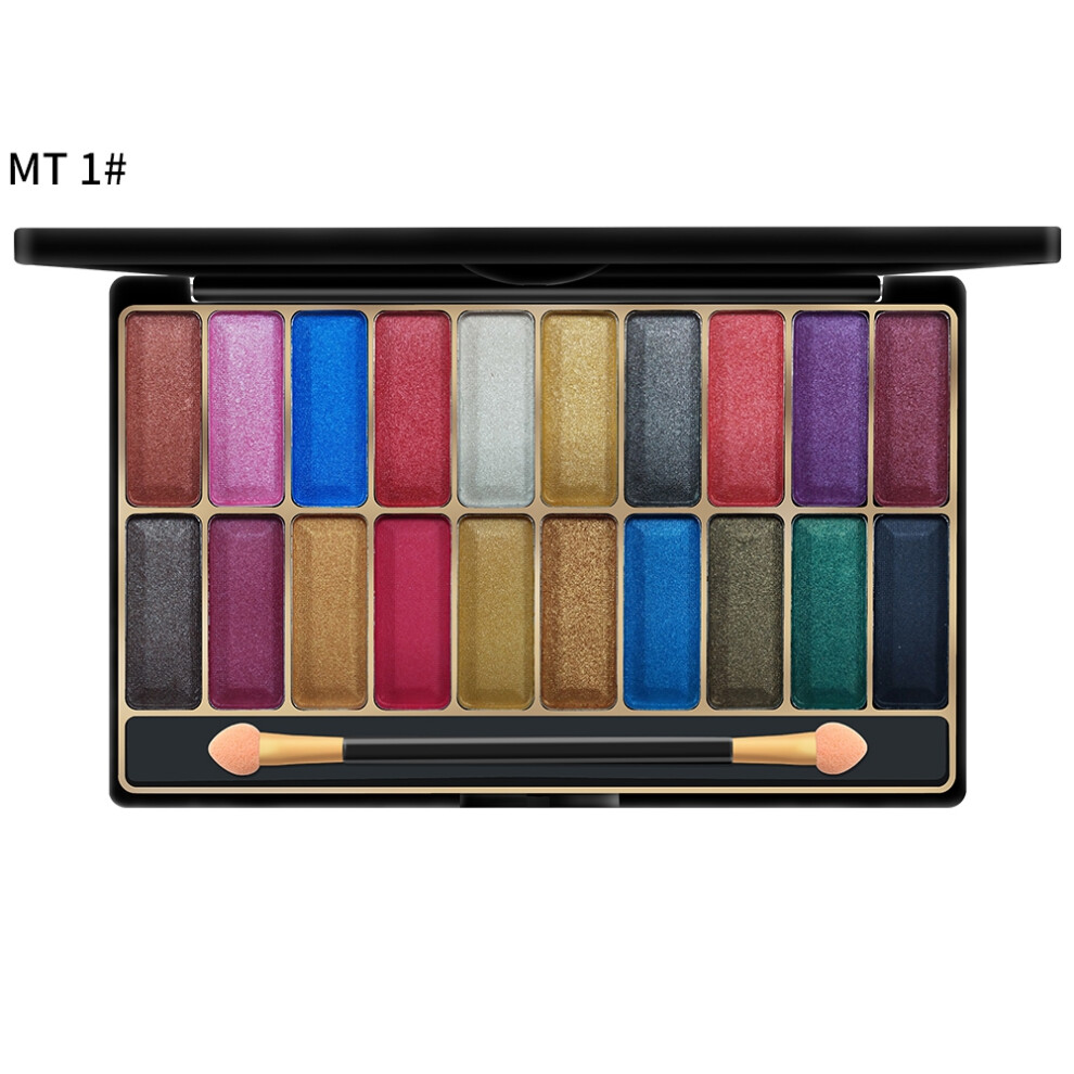 Dermatologically Tested Eyeshadow Palette With All In One Design, Non Toxic Long Wearing For Daily And Party Use