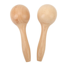 Classic Maracas Sounds Wooden Hand Percussion Instruments Clear Professional Tones Bead Filled Shakers For Parties Concerts Layer Your Grooves Easily