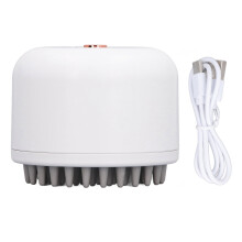 Full Body Tiredness Eliminator3D Kneading Shiatsu Massage Nodes Rechargeable Lithium Ion Battery Cordless Electric Scalp Massager Multi Modes