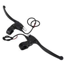 Quick Braking Brake Lever Pair, Durable and Stable Aluminum Alloy Construction for Reliable Performance, Power Cutoff Function Enhances Safety, Easy