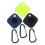 3Pcs Silicone Protective Case Accessory Compatible with Keychain for Daily Use 5