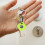 3Pcs Silicone Protective Case Accessory Compatible with Keychain for Daily Use 8