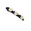 Fermaglio per capelli a doppio strato con strass e 3 piccole clip 2