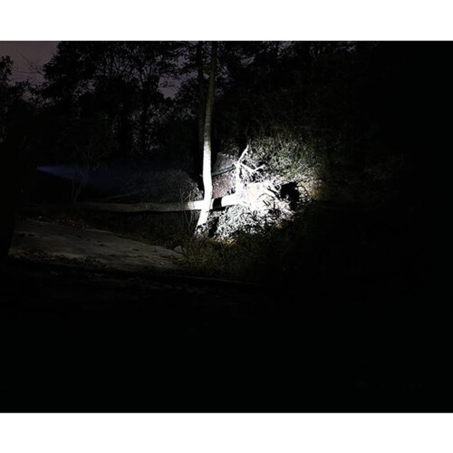 Black LED Headlamp with 3 Lighting Modes Adjustable Beam and Clip on Design 1