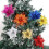 Blue Simulation Christmas Flowers 16Cm Artificial Decor For Tree Ornament Plastic Crafted Design 2