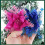 Blue Simulation Christmas Flowers 16Cm Artificial Decor For Tree Ornament Plastic Crafted Design 3