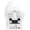 EU to UK Plug Adapter, USB-A/USB-C 20W PD Grounded 3