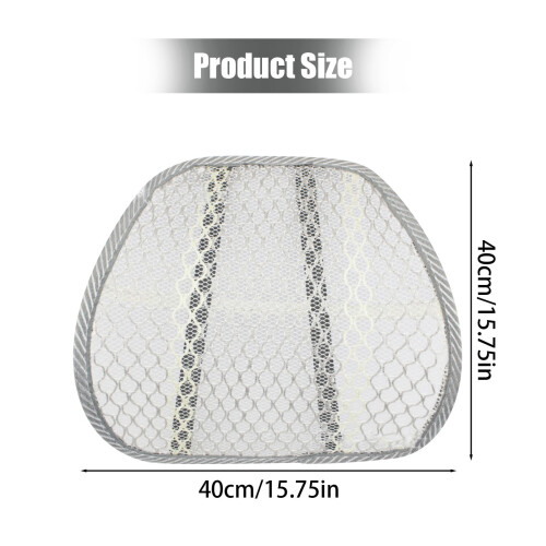 Ergonomisk mesh-lændepude til bil- og kontorstole1 2