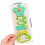Conjunto de 5 Presilhas de Cabelo Infantis em Formato de Nuvem e Flor 3