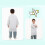 Adjustable Kids Science Lab Coat With Multiple Pockets Role Play Costume For Hospital Experiment Cotton Uniform 5