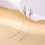 Solid 925 Sterling Silver Leaf Chain Dangle Earrings for Women Teens Leaf Dangle Drop Earrings Threader Tassel 4