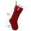 DAMAI 18" Knitted Monogram Christmas Stocking, Personalized with Initials – Compatible with Standard Fireplace Hooks 2