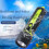 Bright LED Diving Flashlight 8000LM Underwater Torch Light Lamp For Camping 7