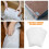 200Pcs White Foam Wrap Sheets for Packing Electronic Devices Shockproof Protective Cushioning Material 7