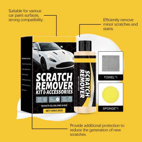Car touch-up paint scratch care kit 100 ml 2
