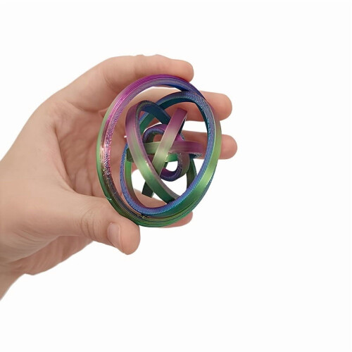 3D prsteník na prsty, barevný, 5,7 cm, 1 ks 1