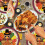 Thanksgiving-Geschirrset – Pappteller, Servietten, Becher 3