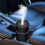 Bilaroma diffuser og luftfugter med 7-farvet lys 3