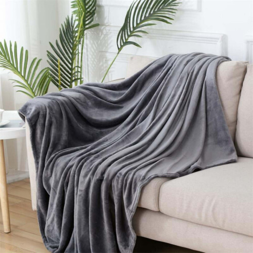 Fleece Throw Blanket Warm Soft 39x59 Inch 1