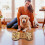 Solid Wood Bone-Shape Dog Bowl Dinner Plate - Durable Bread Bowl for Pet Feeding, 7.5"x4.13" 8