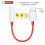 Type C til 3,5 mm lyd-/aux-hovedtelefonstikkabeladapter til kompatibel med OnePlus 5