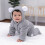 Baby-Winteroverall mit Kapuze, grau, 6-9 Monate 5
