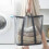 Panier à linge mural pliable en nylon respirant 5