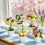 Ostereier-Blumentopf mit bunten Punkten, 17 cm 4