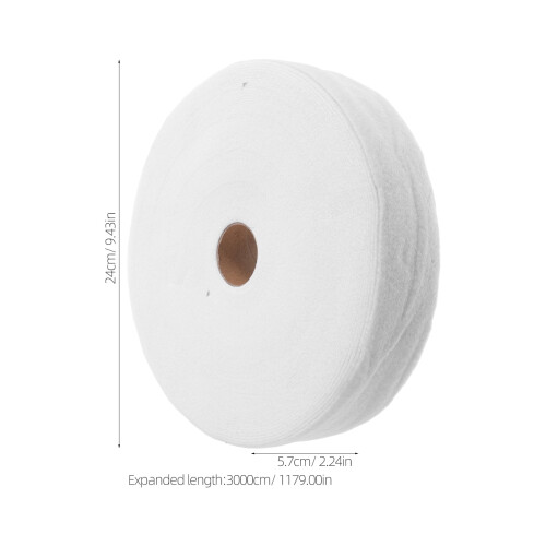 Cotton Batting Roll White Needle Punched 1