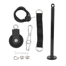 Stainless Steel Cable Pulley System for Gym, 2m Nylon Cable