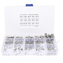 Easy To Store Use Assortment Fasteners Kits Featuring Hex Allen Head Socket Grub Screw Set With High Strength Durable Material And Wide Application