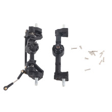 Fine Workmanship Metal Axle Set Upgrade Parts For Wpl Rc Car Durable Metal Gears Easy Installation Small Size Lightweight Design Compatible With C14
