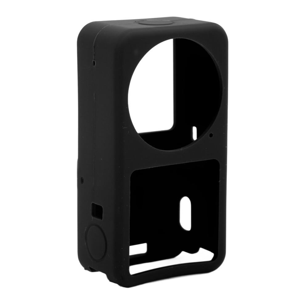 Shockproof Protective Case For Panoramic Camera, Soft Silicone Dust Resistant Scratch Resistant Anti Fall Lightweight Dji Action2compatible 9014198241726