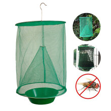 Indoor Fly Trap Cage, Hanging Fly Catcher For Home Use, Eco Safe Reusable Cage With Fast Assembly For Kitchens Restaurants Patios