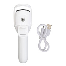 Smart Power Off Electric Eyelash Curler Curve Design Natural Fit Temperature Sensitive Silicone Rechargeable Design Long Lasting Curl Three Level