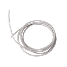 Câble flexible pour systèmes audio, en fil d'argent torsadé résistant à la chaleur, remplacement stable pour câbles d'enceintes, protection