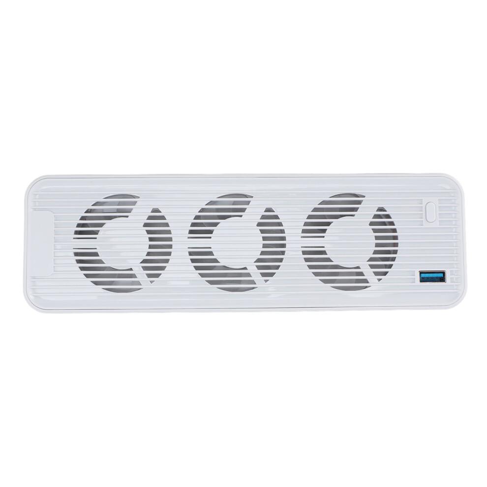 Ps5cooling Fan Quiet High Airflow Usb Hub Air Circulation Brushless Motor Reversible Ventilation Low Noise Leds Rv Fridge Fan Blue 9489952720906