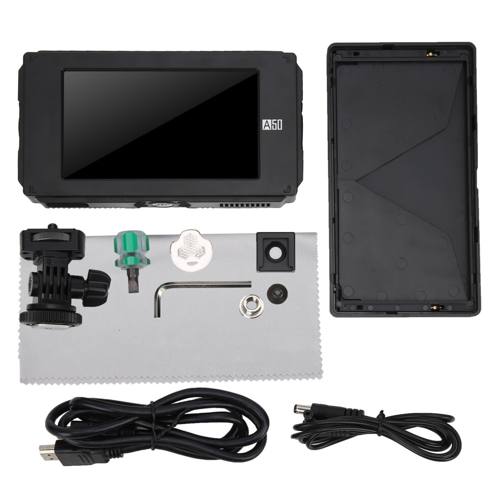 Touchscreen Video Monitor For Professional Filmmaking, Peaking Focus And Histogram Integration For Accurate Exposure, 4K Hdmi Input Output 9083649430897