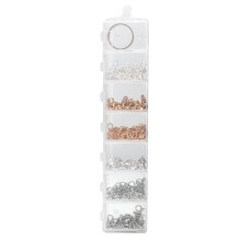 DIY ringenset voor creatieve makers, 5 mm verguld open verbindingsringen van metaal voor het maken van sieraden, handgemaakt sieradenaccessoire in