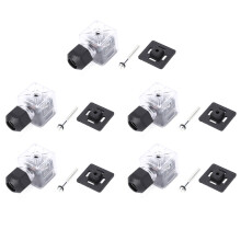 Breiseán Táscaire Nascóra Comhla Solenoid, Gabhálais Comhla Solenoid Uilíocha le Solas LED, Breiseán Comhla Hiodrálacha le Lampa Trédhearcach