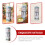 1Pc Xmas Snowman Tinplate Candy Box White Durable Biscuit Storage 5