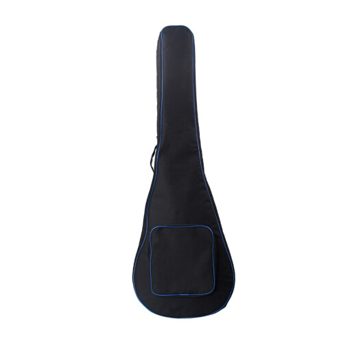 Water Resistant Black Guitar Case with Side Handle for Ukulele and Guitar Storage 2