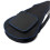 Black guitar case water resistant with side handle 7