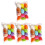 48Pcs Plastic Easter Eggs with Hanging Rope for Easter Party Favors 3
